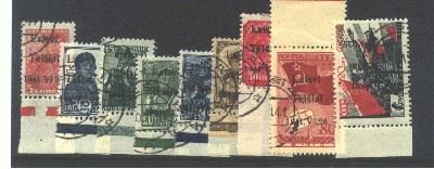 GERMANY OCCUP TELSIAI 1-8,10 USED SET TYPE 2.jpg