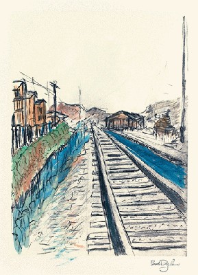 Bob Dylan-''Train Tracks''.jpg