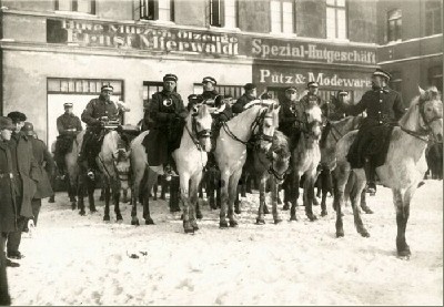 7.Pirmojo husaru pulko kariu rikiuote Klaipeda 1923 m vasario 16.jpg